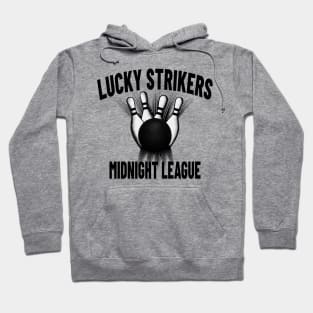 Lucky Strikers Midnight League Retro Bowling Hoodie